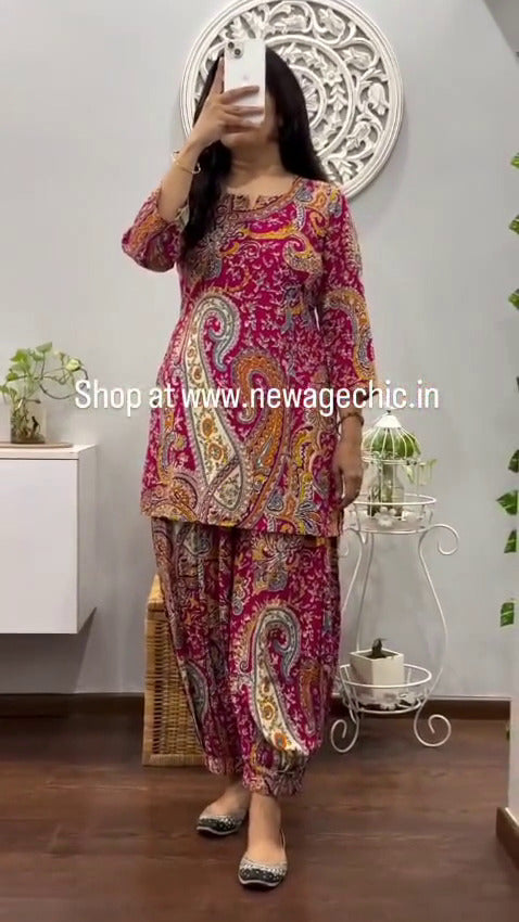 Mejenta Cotton Co-ords