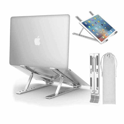 Aluminum Adjustable Foldable Laptop Stand 💻 (Original)