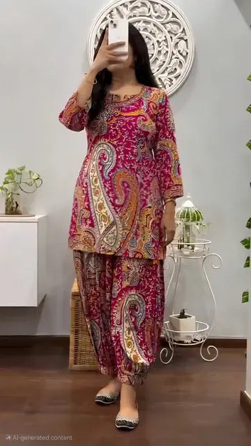 Mejenta Cotton Co-ords