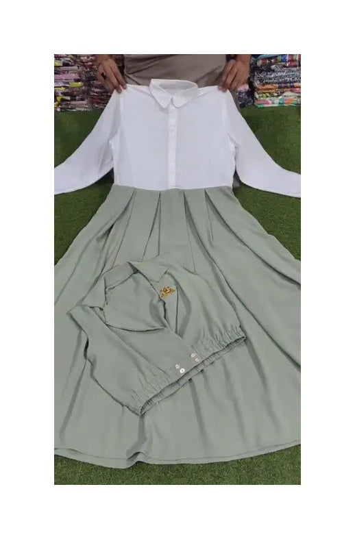 Stylish exclusive gown with Koti (solid colour)